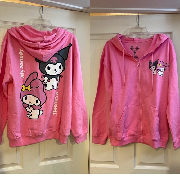 Sanrio Jackets & Coats New My Melody Kuromi Hoodie Sweater Poshmark